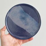 Purple ceramic plates set of 6