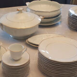 Service complet en porcelaine de limoge