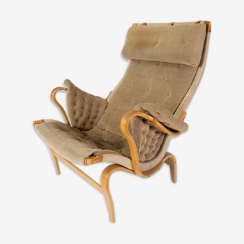 Fauteuil par Bruno Mathsson et fabriquée par Dux 1960