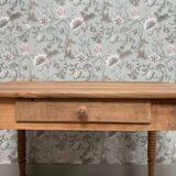 Antique table with turned legs (renovated)