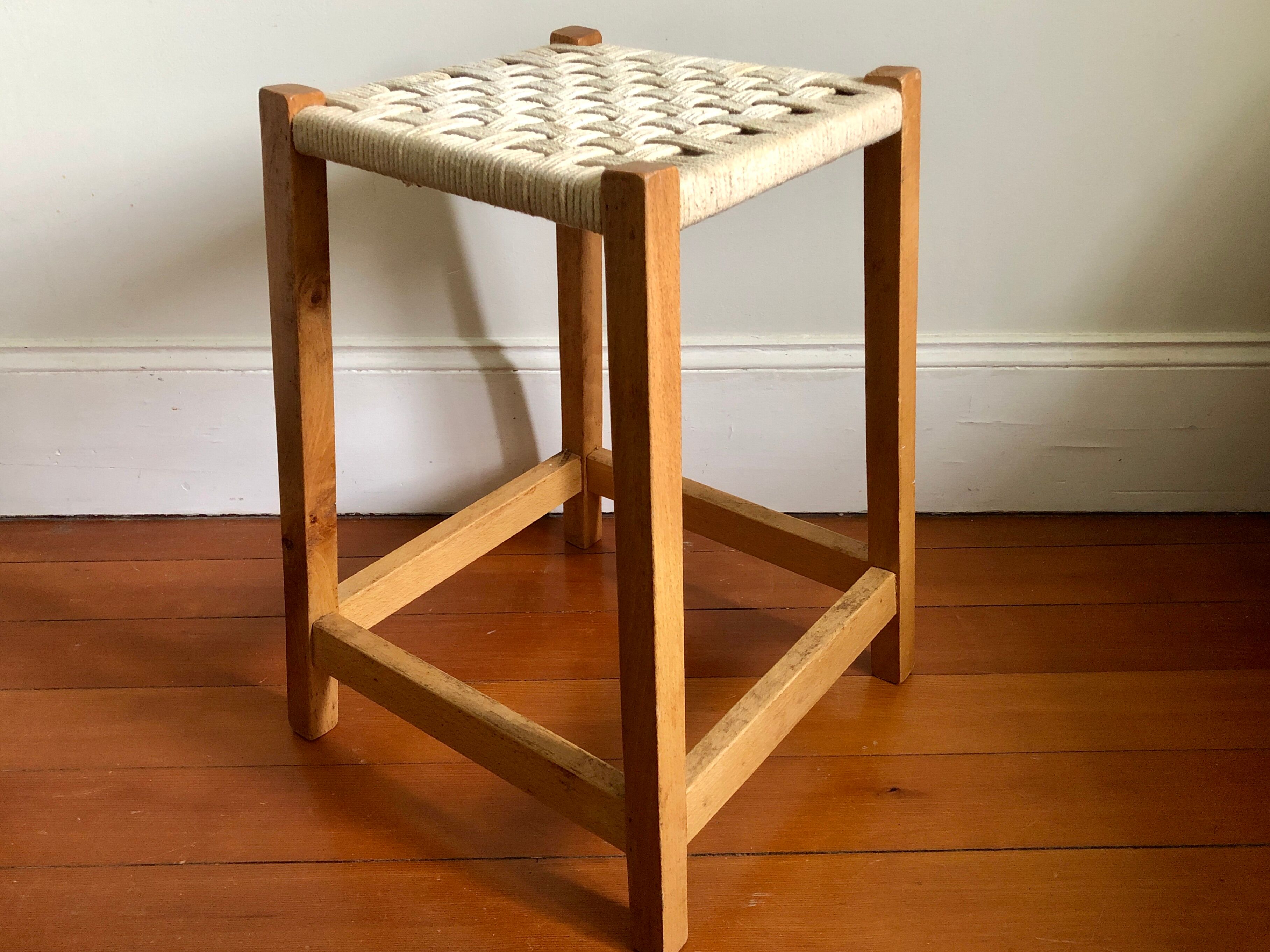 Danish rope stool 1970