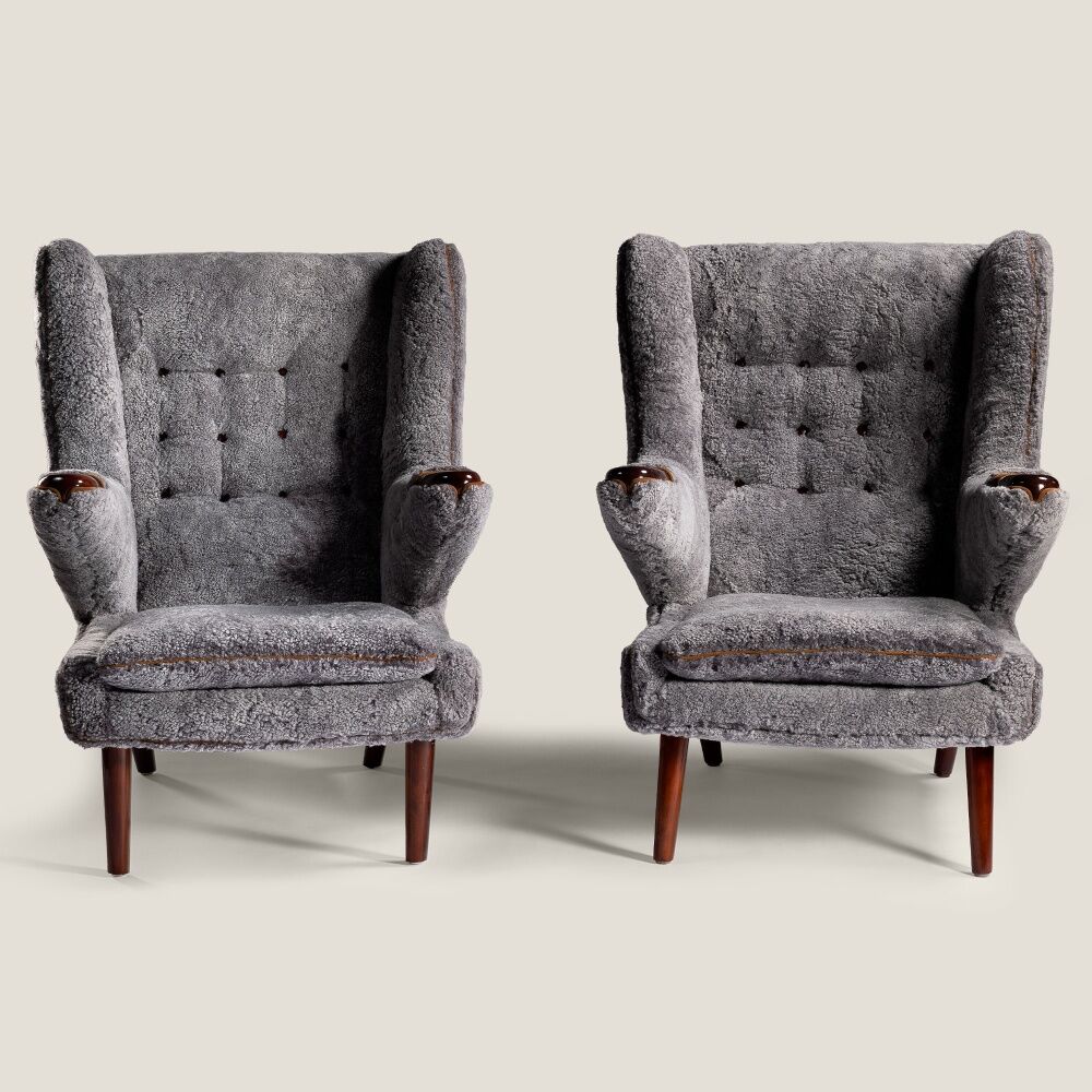 Pair of Eda lounge chairs