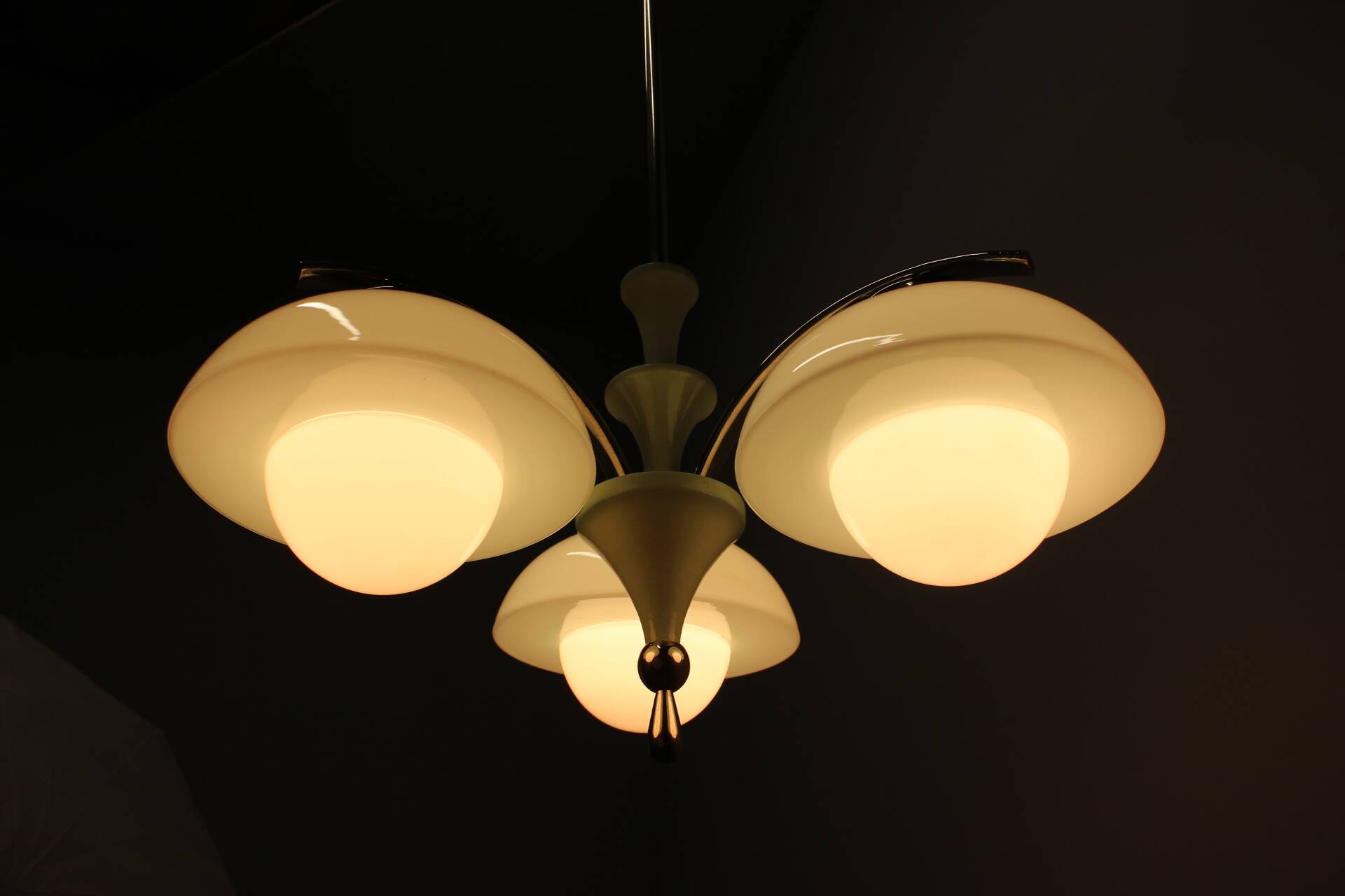 Art Deco lustre from the 1930s, Czechoslovakia