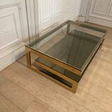 Table basse G de Belgo Chrom 1970s