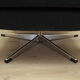 Fauteuil de bureau en cuir, design danois, années 1970, production: Danemark