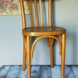 Chaise de bistrot en bois courbé Mahieu