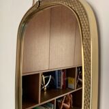Mid-century wall mirror, 70x33cm,  1960s