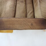 1970s Pair of Yngve Ekström "Contino" Leather Armachair,Sweden