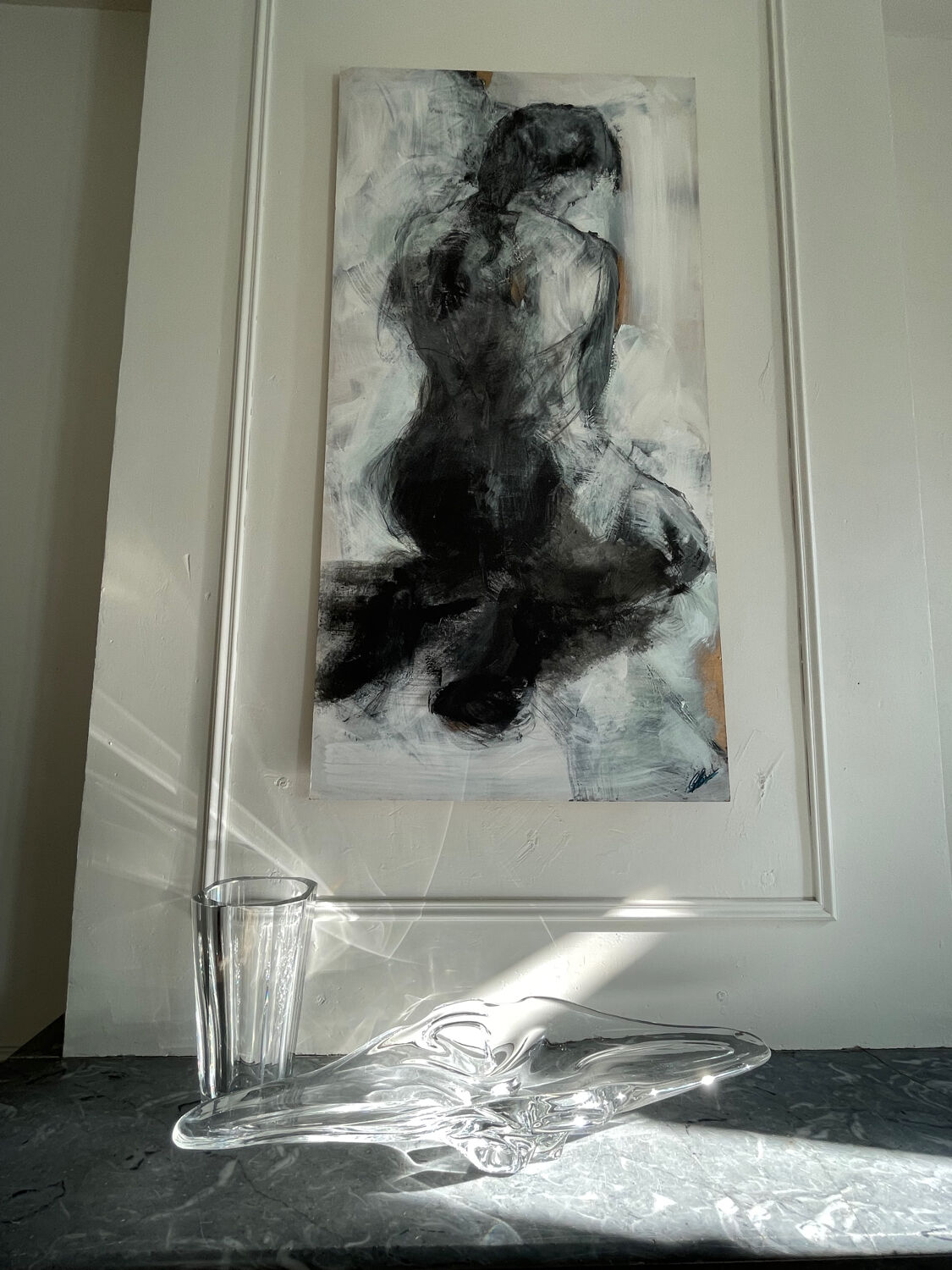 Vase en cristal de Baccarat modèle Diane