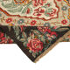 Hand-Knotted Vintage Bessarabian Black Kilim 183 cm x 274 cm - 22170