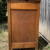 Sliding phonograph cabinet