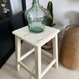 Old wooden painter's stool