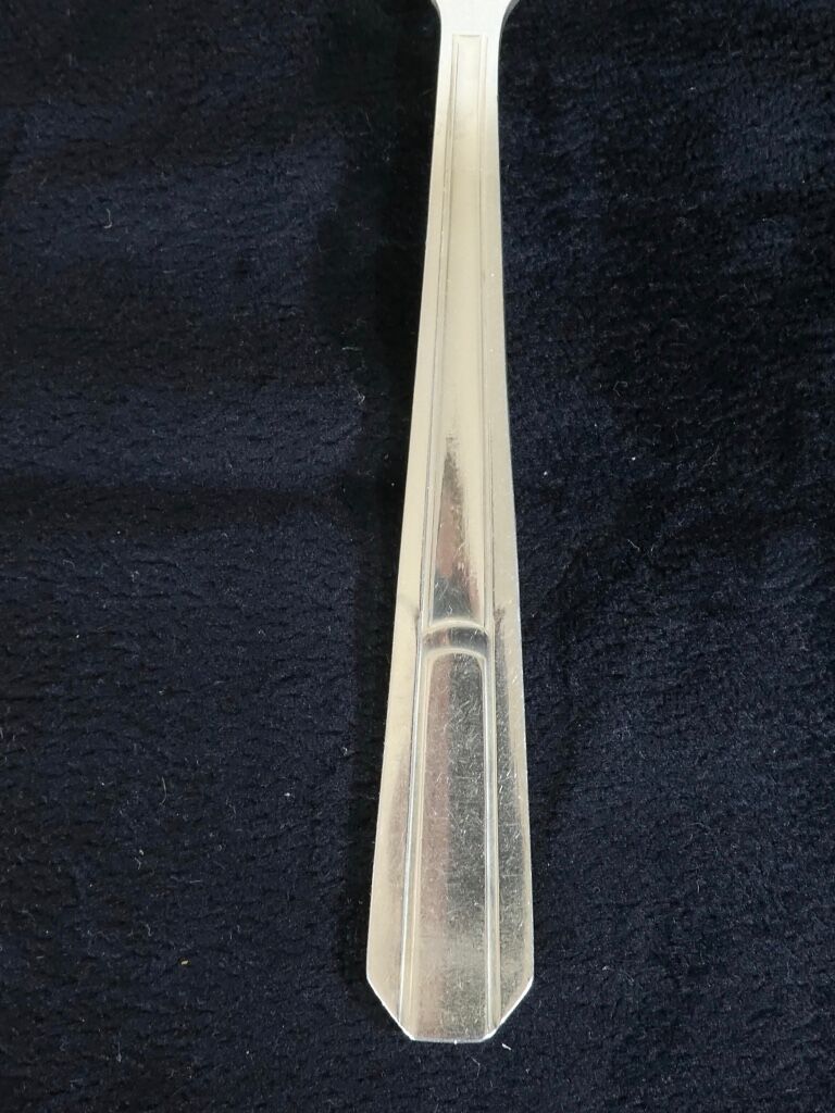 Menagere art deco silver metal Francois Frionnet