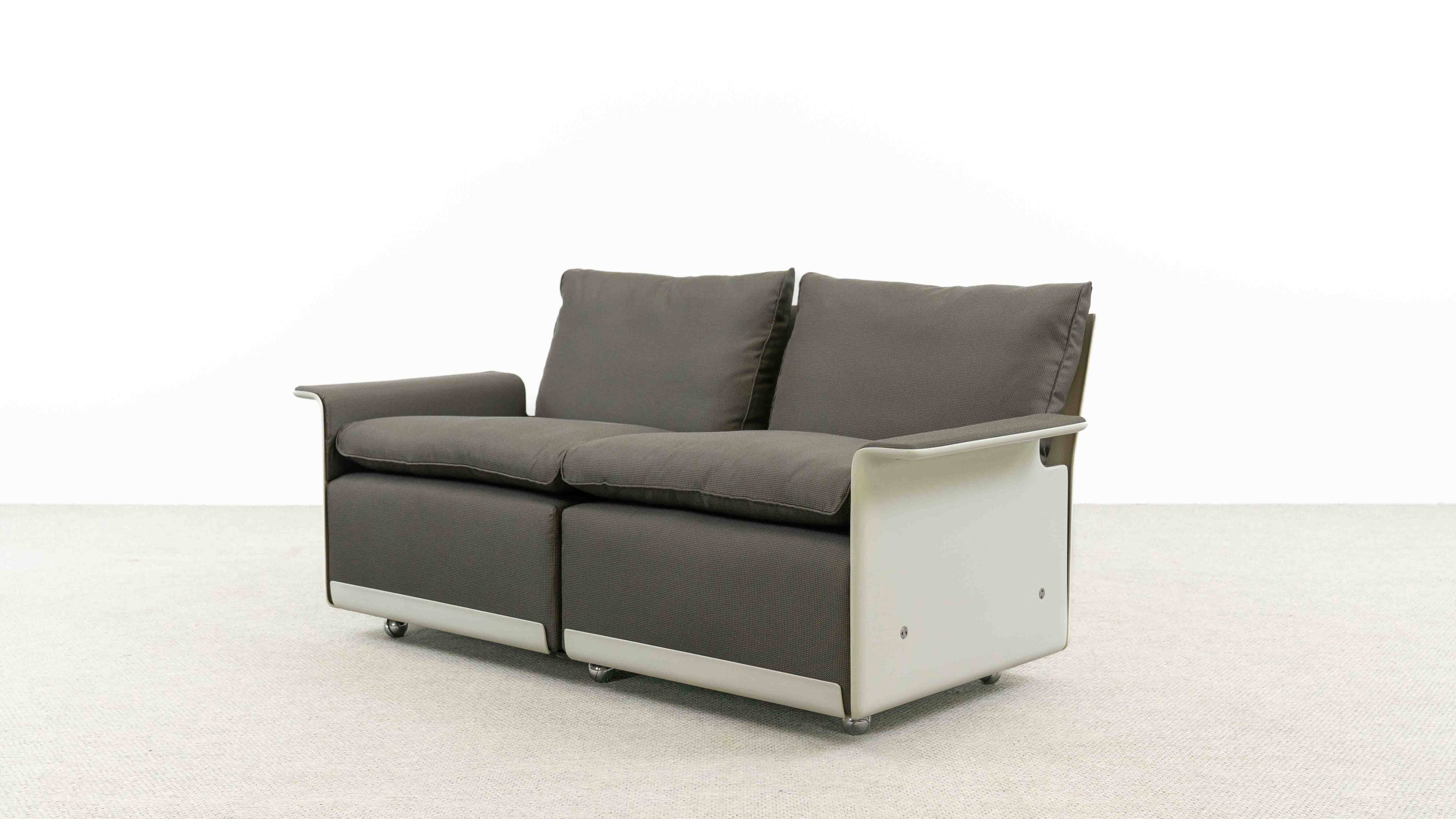 Vitsoe seatgroup by dieter rams, model 620, easychair+sofa