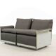 Vitsoe seatgroup by dieter rams, model 620, easychair+sofa