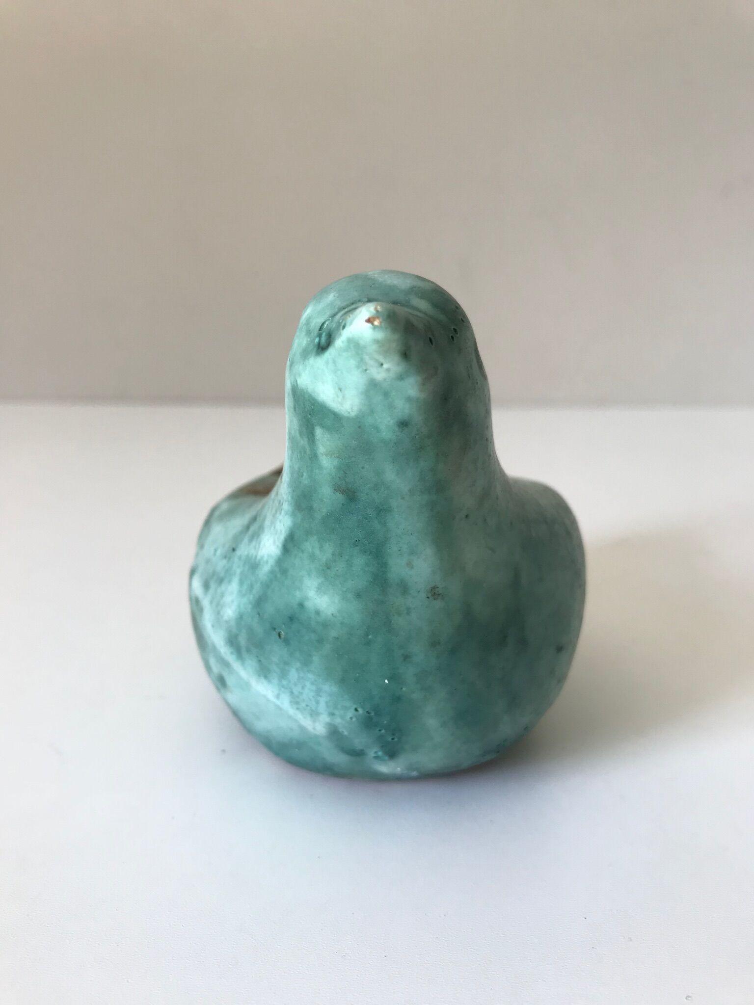 Ceramic flower spade zoomorph 1960