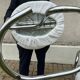 Paire de chaises cobra par Giotto Stoppino