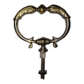 Brass upholstery handle 1930s