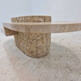 Mactan or Fossil Stone Coffee Table by Magnussen Ponte, 1980s
