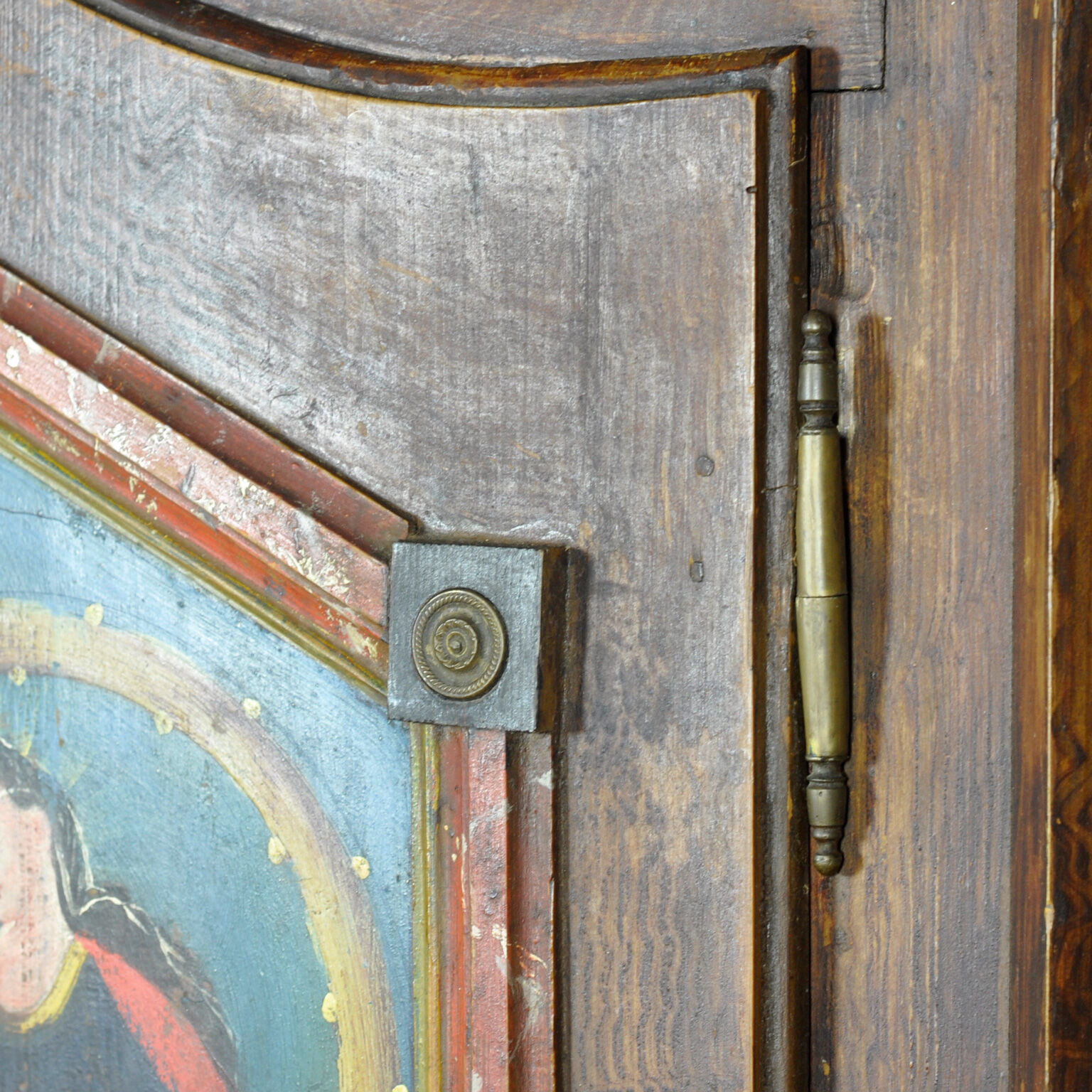 German folk art wedding chest, 1842