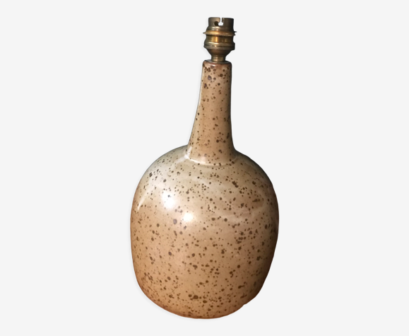 Pied de lampe grès vintage