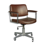 1960 good condition leather Executive Chair