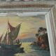Painting, oil painting on canvas, marine, seaside