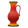 Ceramic jug, Danish design, 1960s, production: Denmark
