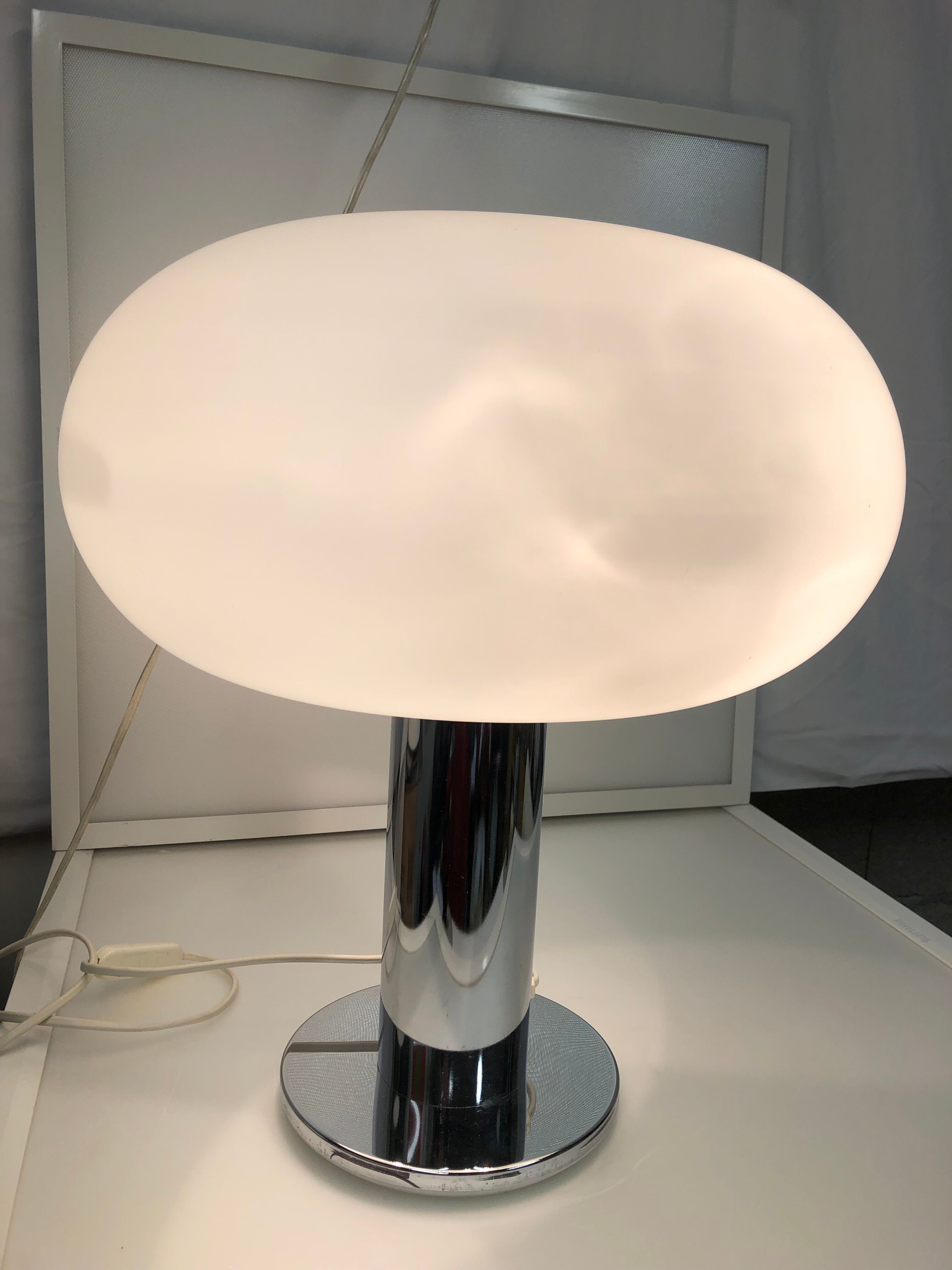 Lampe champignon design 1970