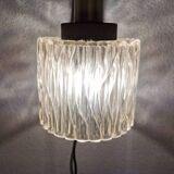 Fishing rod wall lamp, 1970s