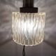 Fishing rod wall lamp, 1970s