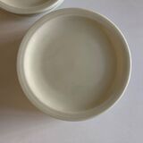 Set of 10 Havilland ivory modernist dessert plates 1960