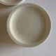 Set of 10 Havilland ivory modernist dessert plates 1960