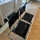4 chaises MR10 Ludwig Mies Van Der Rohe
