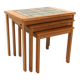 Nest of tables "No 51", Kvatitet Form Funktion, Denmark, 1960