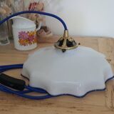 Baladeuse opaline bleue électrique