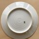 6 Assiettes vintages en porcelaine blanche de Limoge signées T.L.B, fleurs