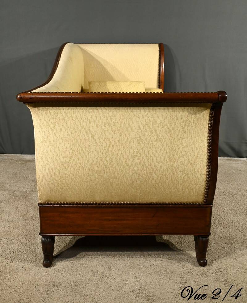 Mahogany Backrest Daybed, Restoration Period – Part 1 of the 19th Century
