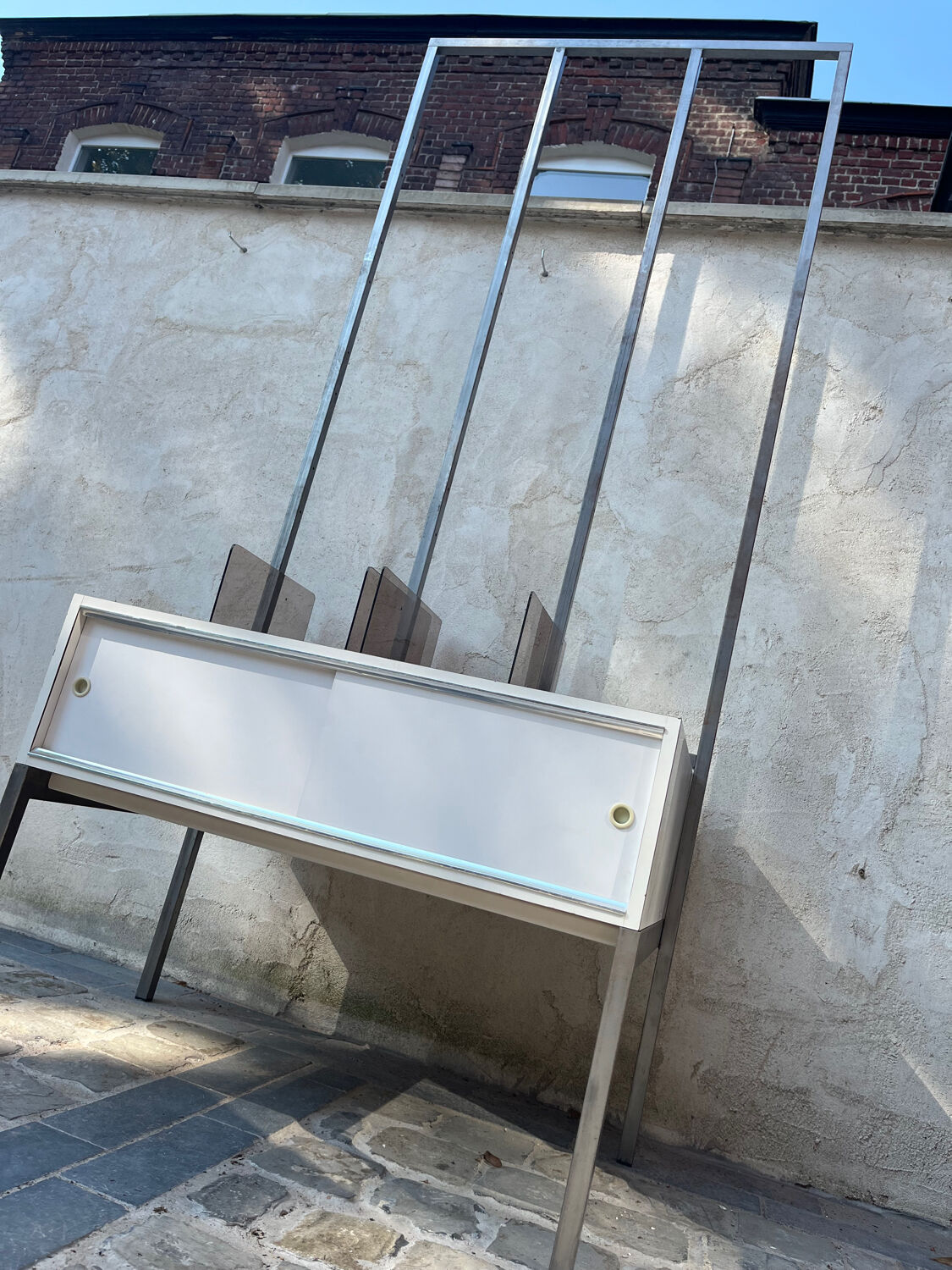 Plexiglass shelf & funky 70s