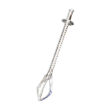 Ice cube pinch in chrome nickel brass