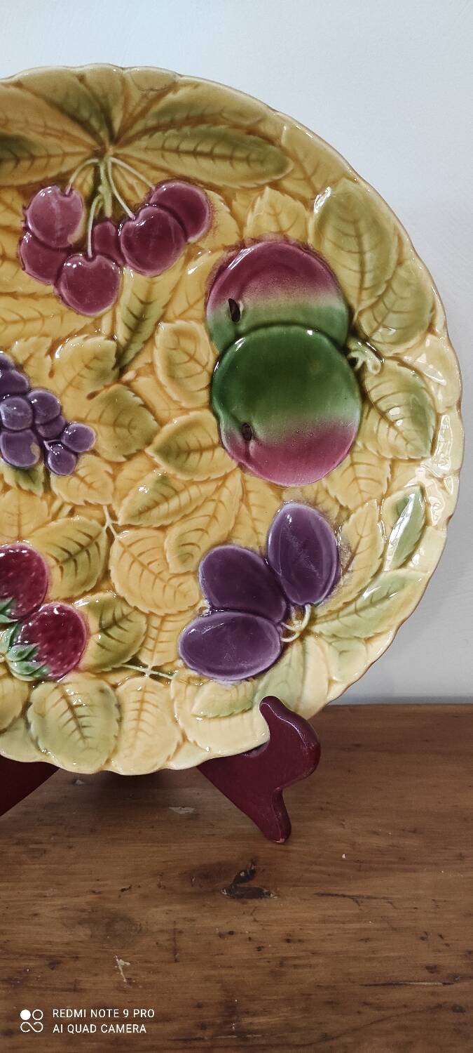 Large Sarreguemines Dish