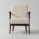 Set of ton boucle armchairs 60's