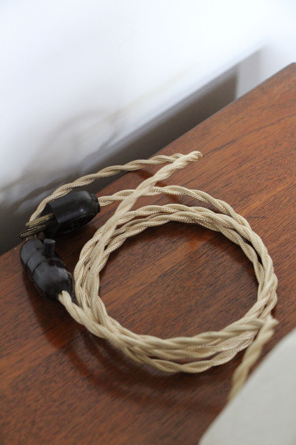 Cracked ceramic lamp art deco 1920