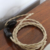 Cracked ceramic lamp art deco 1920