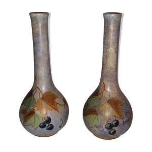 Paire de vases art-nouveau