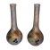 Pair of art-nouveau vases signed A Dubois.