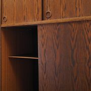 Oak wardrobe, Danish design, 1970s, manufactured by Tage Mogensen