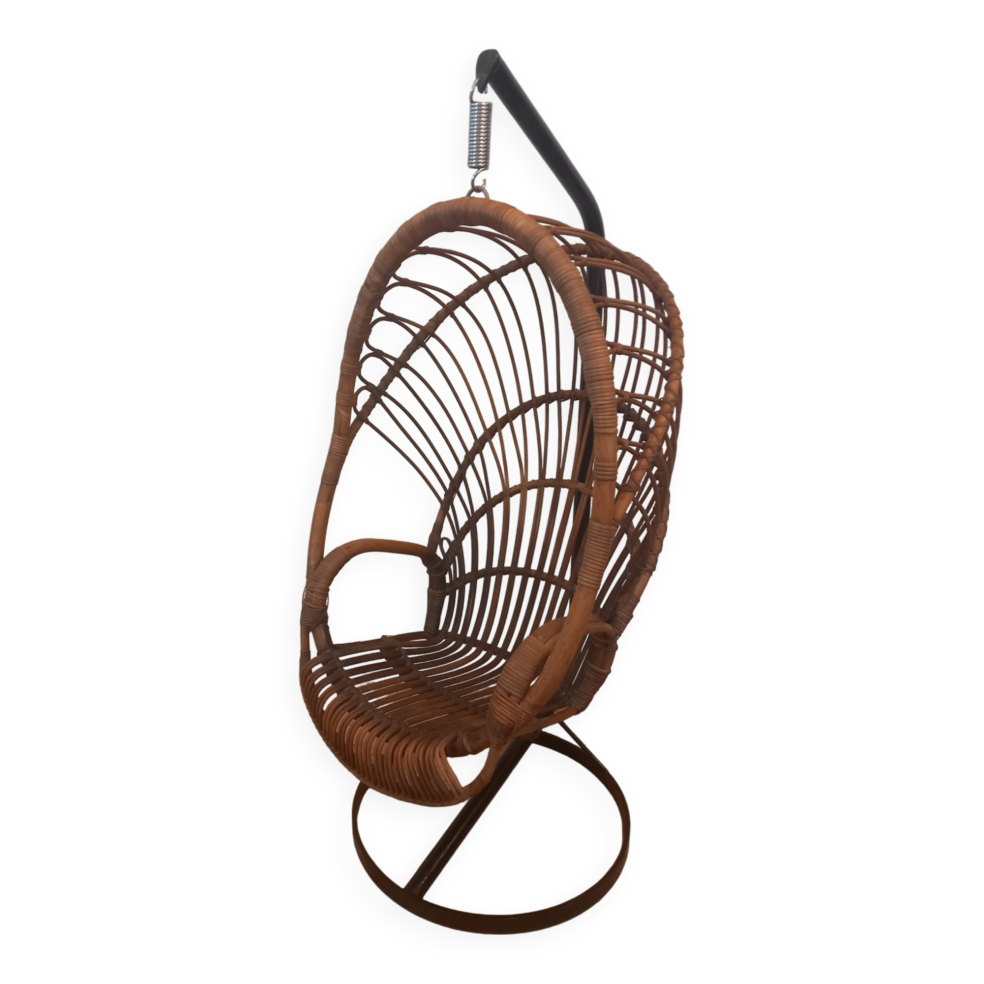 Rohé rattan  chaise basculante