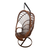 Rohé rattan  chaise basculante