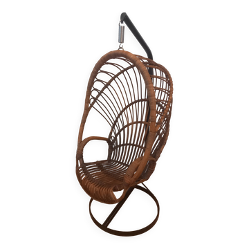 Rohé rattan  chaise basculante